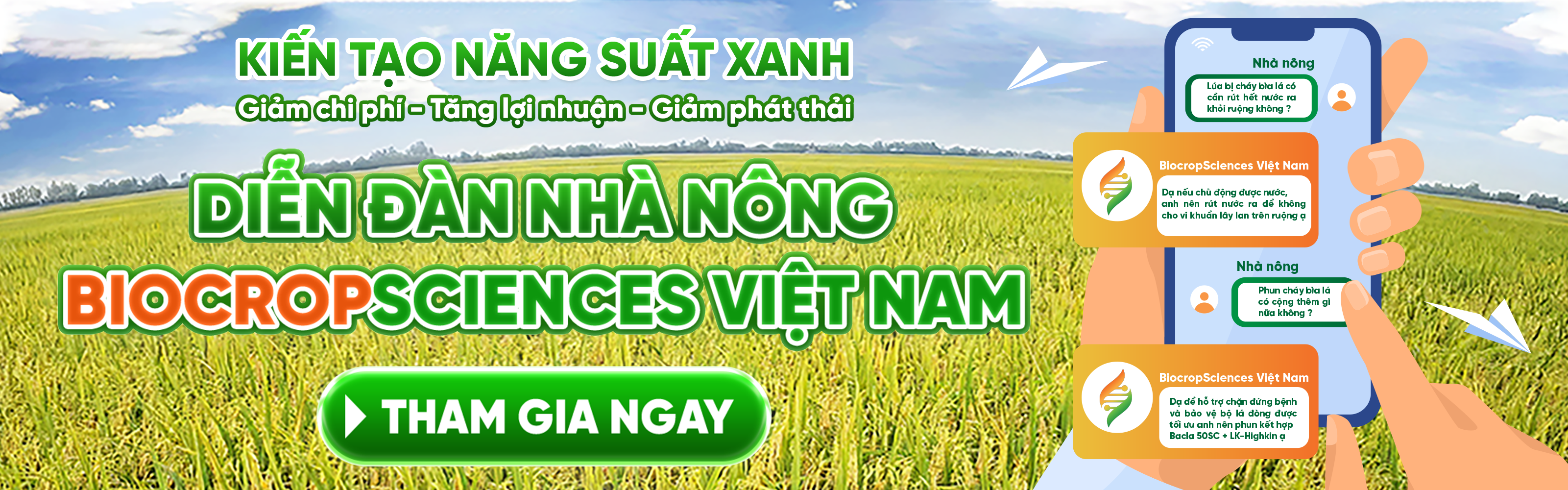 Kiến tạo năng suất xanh