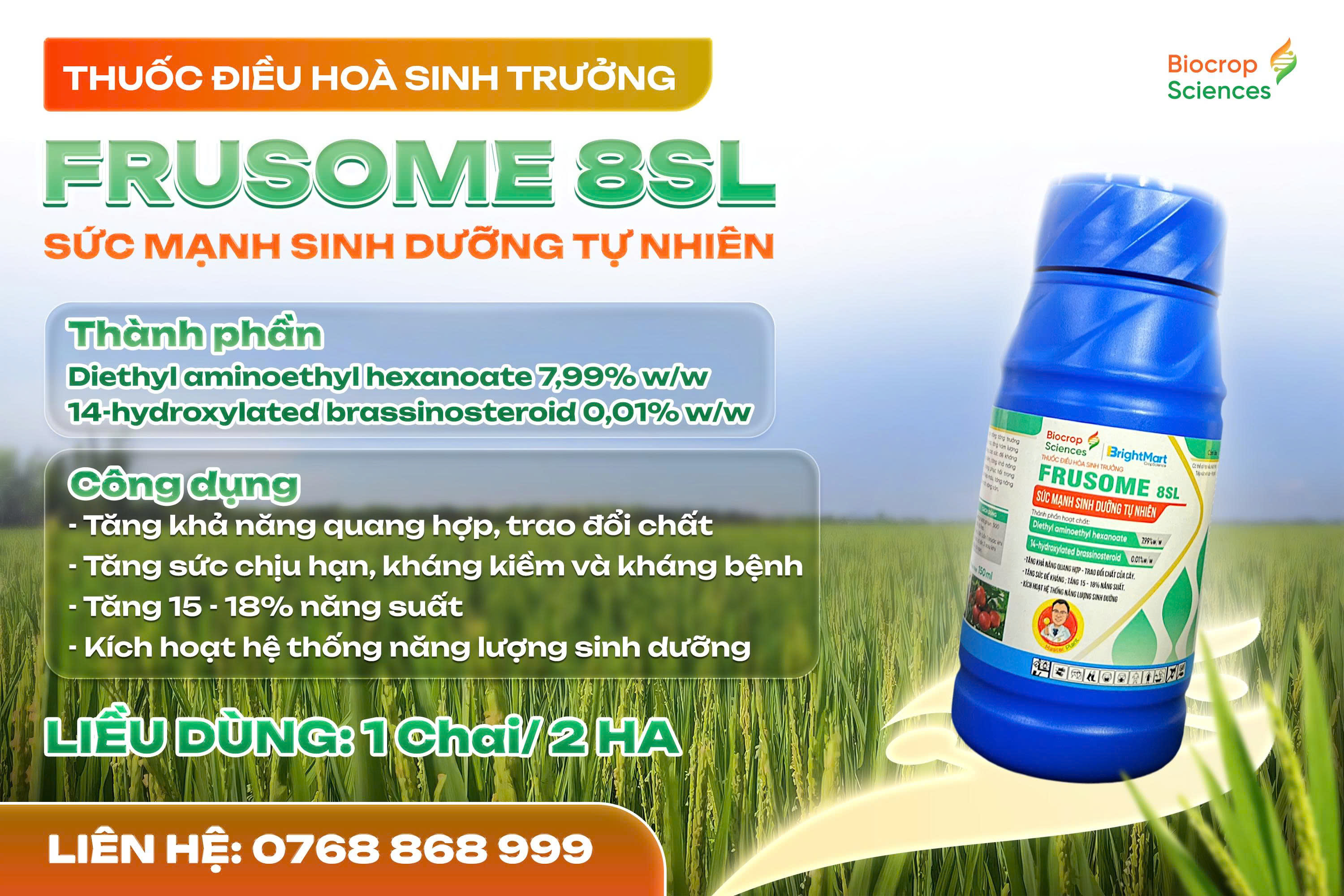 Công dụng của FRUSOME 8SL
