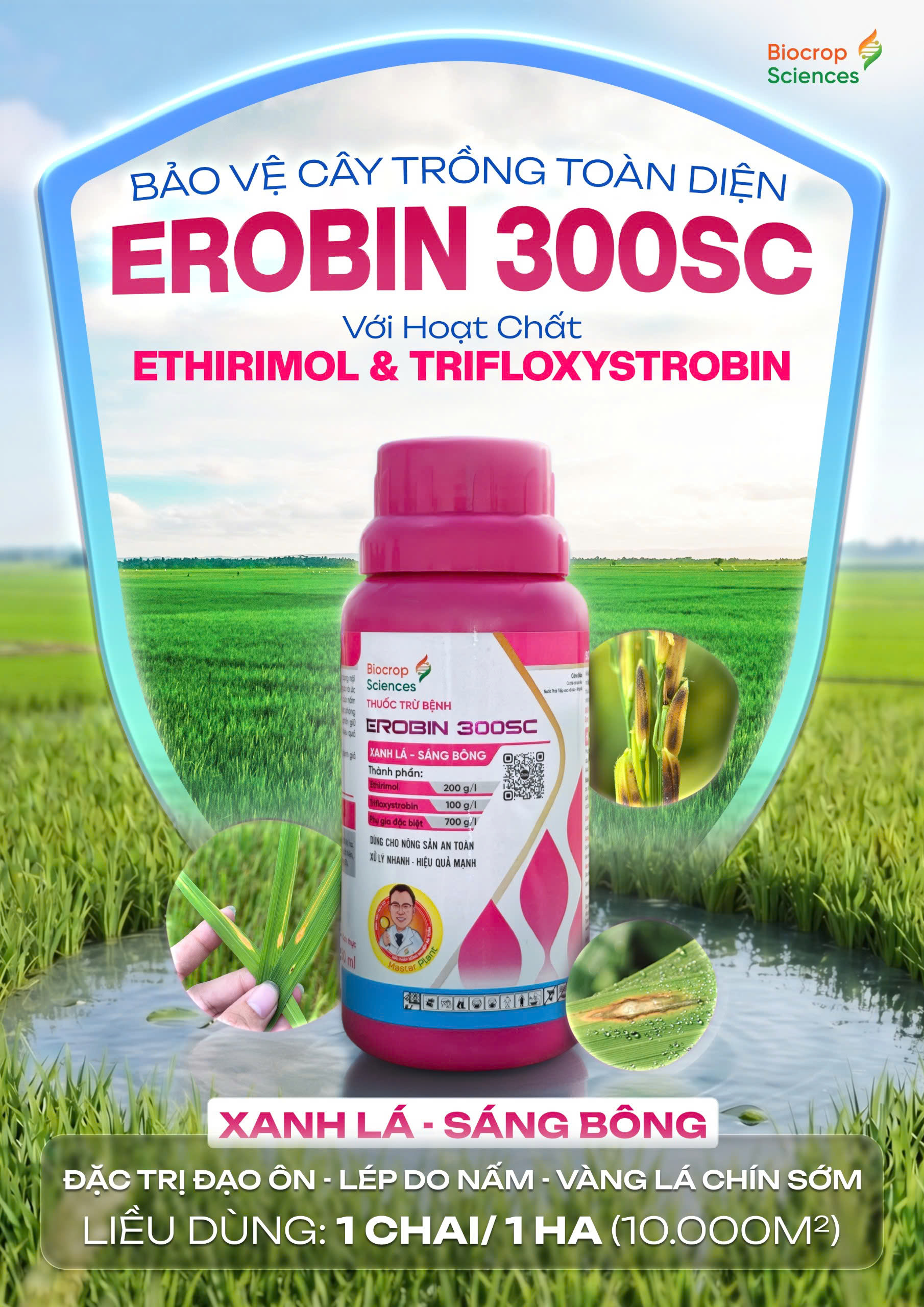 Công dụng của EROBIN 300SC