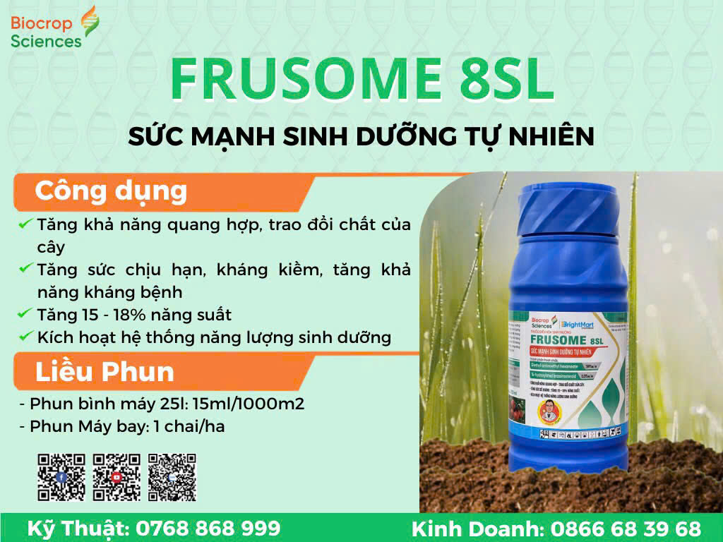 Công dụng của FRUSOME 8SL